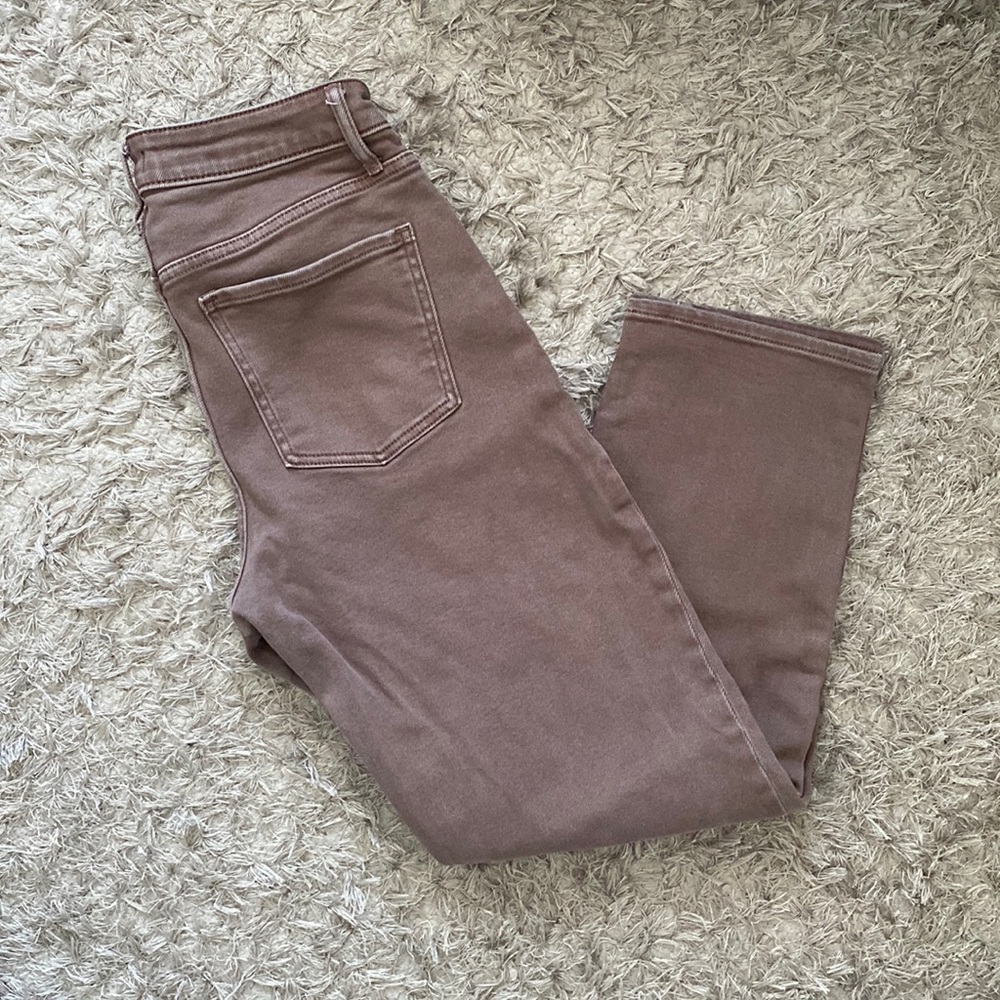 Express cropped boyfriend jeans